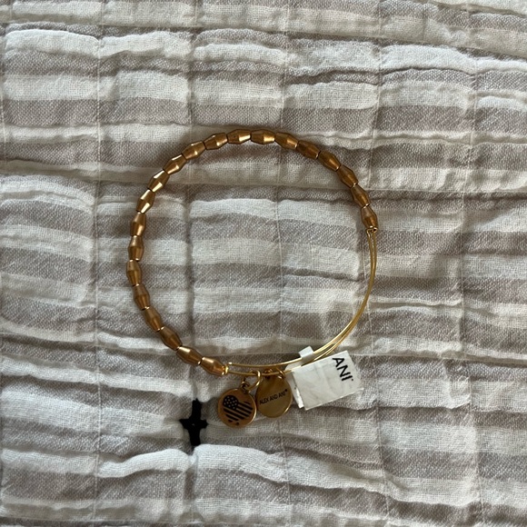 Alex and Ani Jewelry - Alex and Ani Gold Beaded Bracelet